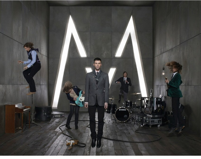 조이포스터 TMC-517 마룬5 뮤지션 셀럽 포스터 브로마이드 Maroon 5 가로형