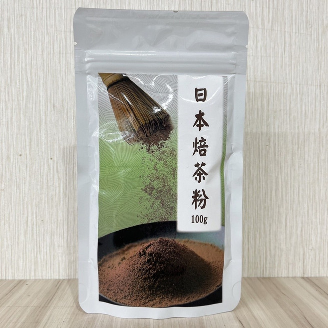 安辰 日本靜岡焙茶粉 100g, 1個, 日本焙茶粉_100g