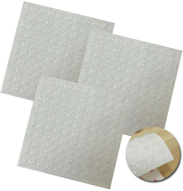 3M 문짝소음방지패드 100알 3장 도어 싱크대