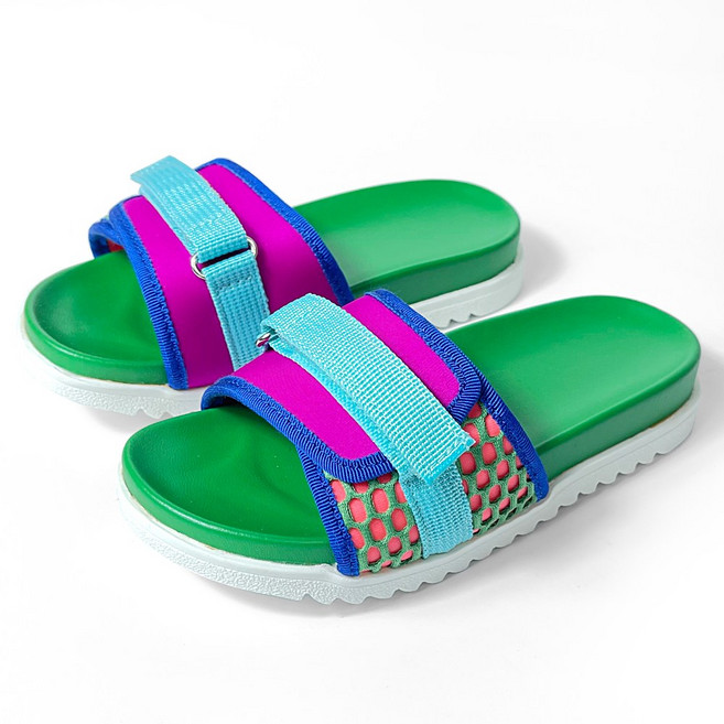 아동슬리퍼 아동용 스포츠 샌들 찍찍이 슬리퍼 쪼리