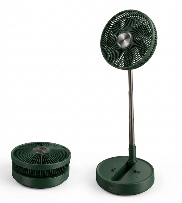 독일 프리미엄 초대용량 BLDC 무선 저소음 써큘레이터 선풍기, 모던딥그린 (대형)