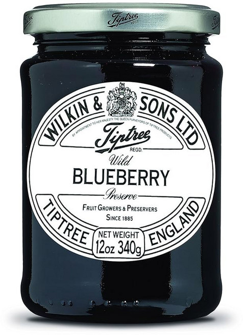 팁트리 오렌지 마멀레이드 12온스, Wild Blueberry Preserve, 12 Ounce (Pack of 1), 340g