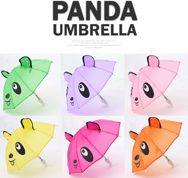팬더 미니우산 인테리어 소품 장식 공연