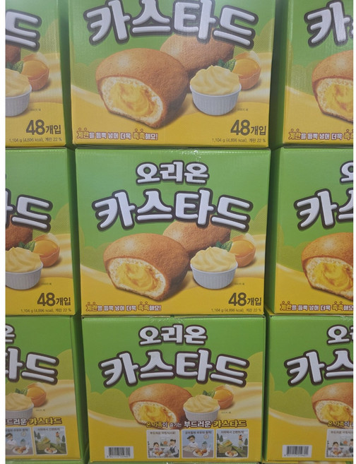 롯데 카스타드 오리지널, 276g, 4개