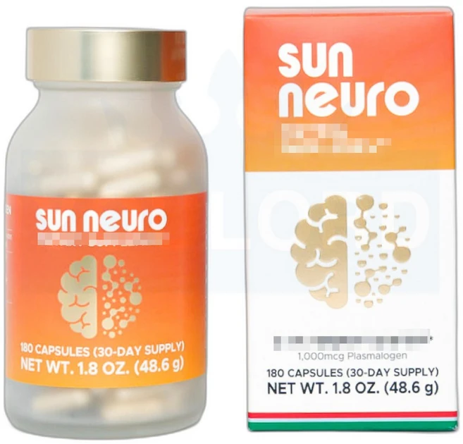 선 클로렐라 선 뉴로트로픽 브레인 보충제 메모리 집중력 천연 플라스마로겐 부스트 180캡슐, 1개, 180정 - 쿠팡