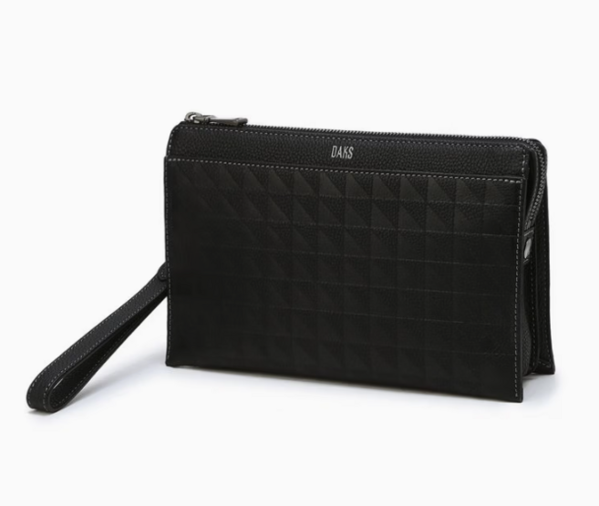 [국내백화점A/S] 닥스 클러치백 남성 가죽 명품 파우치 손가방 일수가방 266