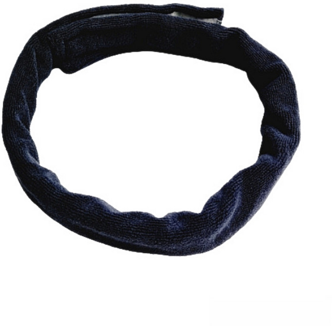 뷰티다모아 미용실 중화 헤어밴드 두꺼운 중화띠 극세사, 뉴 중화밴드 블랙, 1개