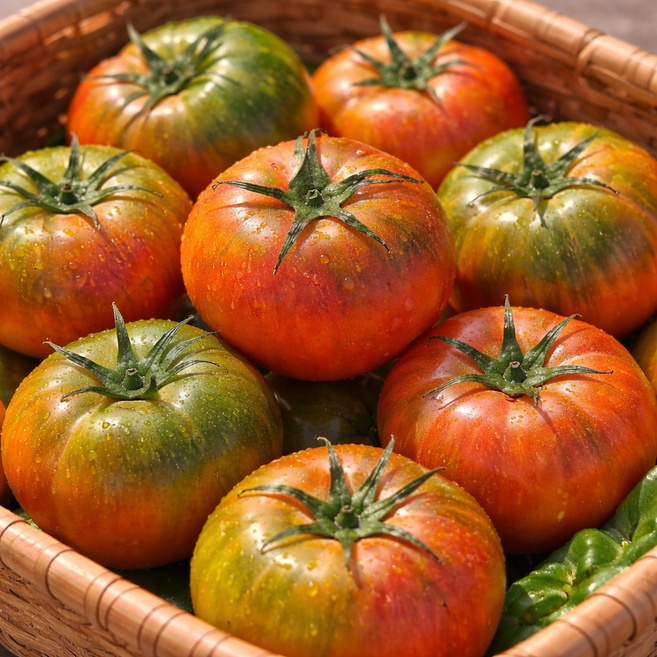 [파격특가] 특품 대저 짭짤이 토마토, 1박스, 2kg 2L~L