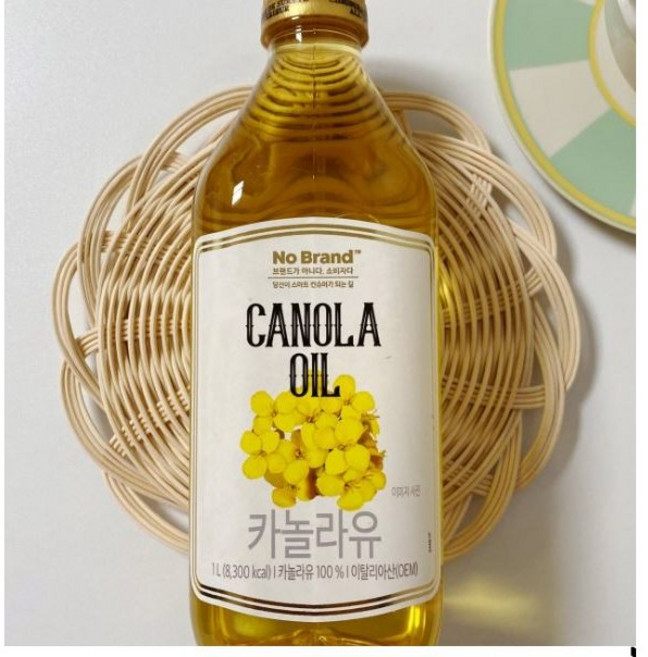 nobrand 노브랜드 카놀라유 CANOLA OIL 1L, 1개
