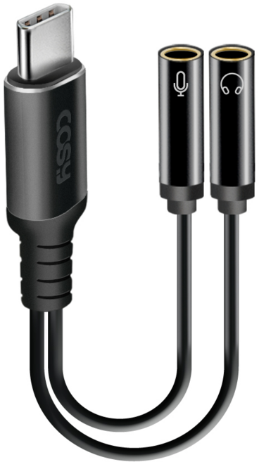 C타입 전용호환 Y자 스트레오 변환 Y형 젠더 연장케이블 마이크 헤드셋 헤드폰 스마트폰 태블릿 패드 노트북 최신폰 연결, 단일모델