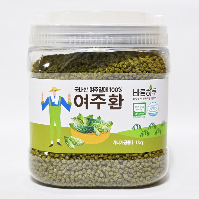 단비농원 국내산 HACCP 유기농 바른하루여주환1kg [실속형], 1kg, 1개