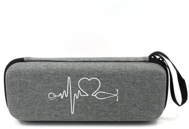 지퍼 EVA quanlity 하드 케이스 가방 3M Littmann 클래식 III 청진 기, [07] 회색, 한개옵션1, 1개