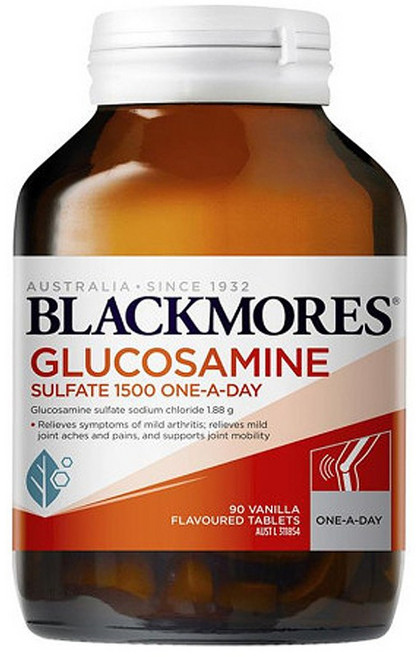 블랙모어스 호주 명품 글루코사민 Sulfate 1500mg 90정 로켓직송, 1개