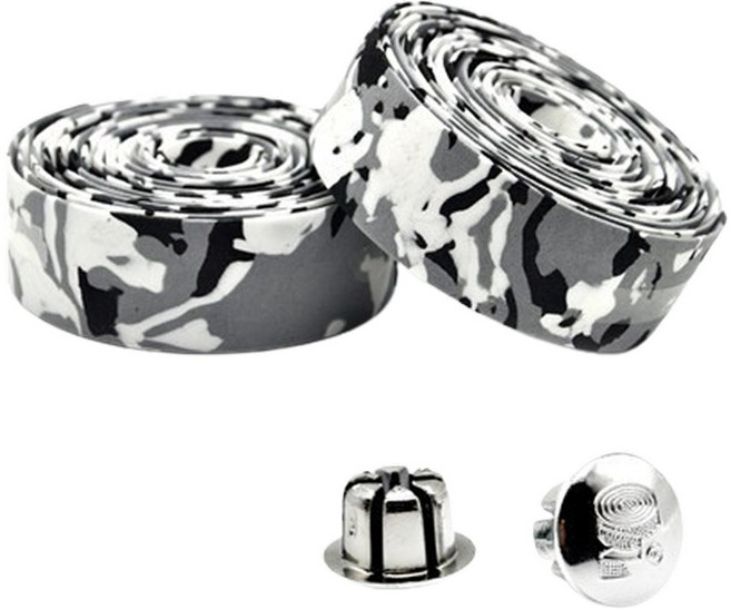 힐올 로드자전거 바테이프, 1개, 흑백