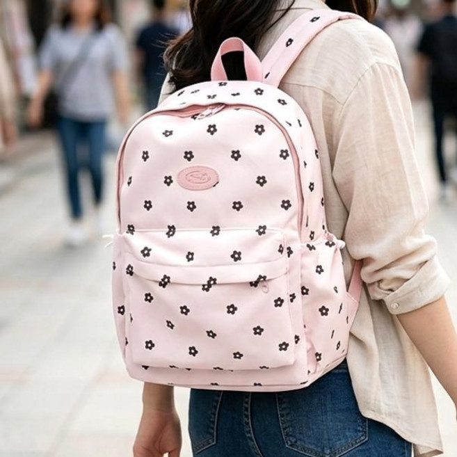 포롱비 데일리 캐주얼 가벼운 방수 기저귀가방 백팩