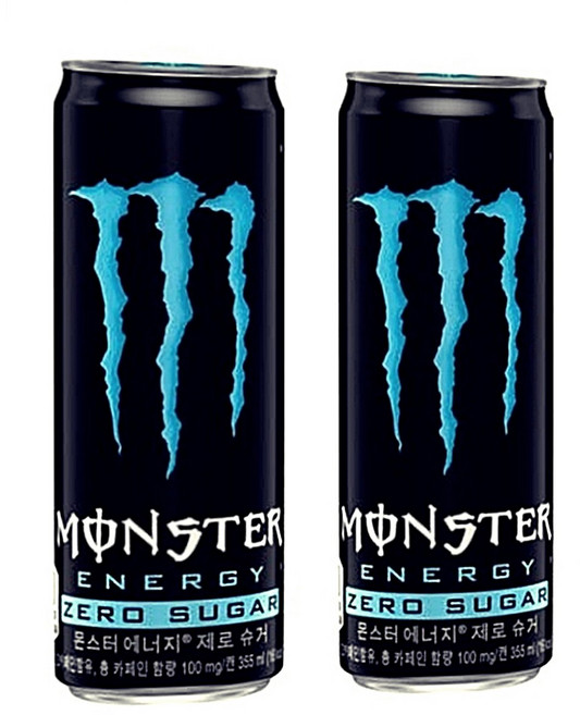 코카콜라음료 몬스터 에너지 제로 슈거, 1개입, 355ml