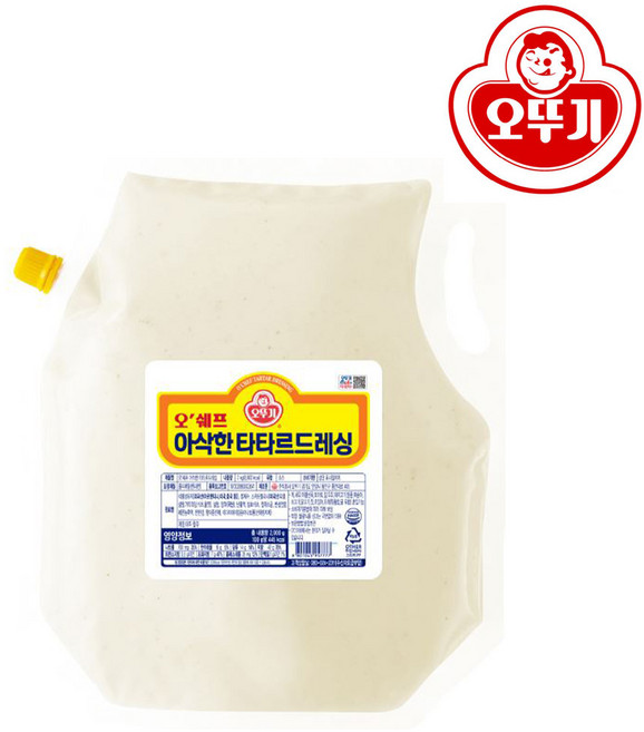 오뚜기 아삭한 타타르드레싱 2kg, 1개
