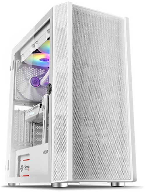 ABKO SUITMASTER P1000 강화유리 미들타워 화이트