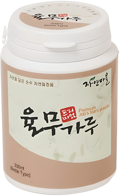 Jayeonmaeul 프리미엄 율무가루 팩, 1개입, 1개