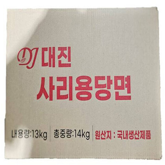 대진식품 사리용당면 14kg / 갈비탕당면 업소용당면 국내생산당면, 1개