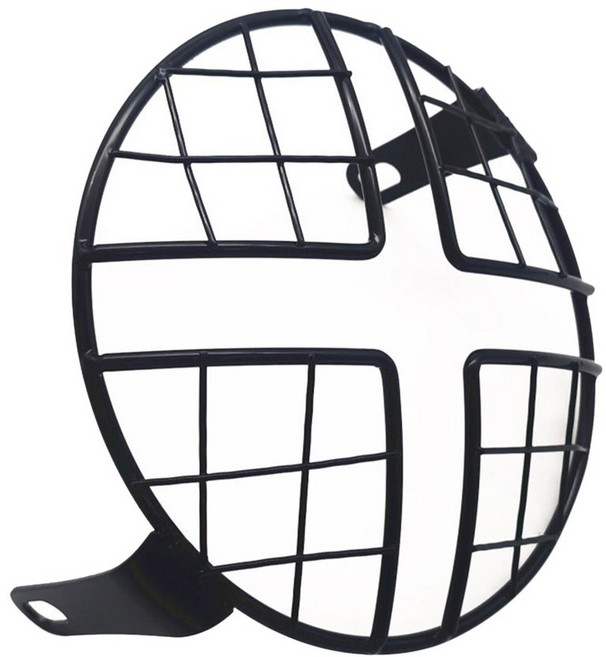 오토바이 라이트 가드 보호대 크루저 램프 커버 카페 전면 레이서 메쉬 그릴