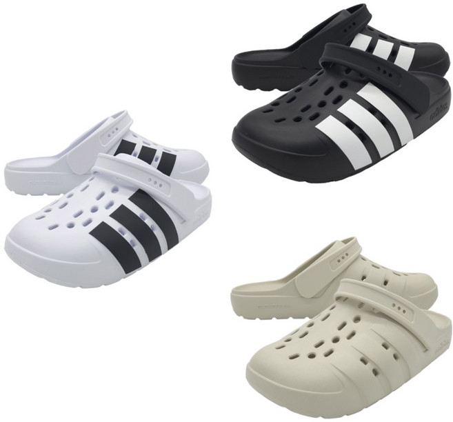 아디다스 아딜렛 클로그 2.0 여름 샌들 신발 슬리퍼 물놀이 최고인기 핫템 커플 슈즈