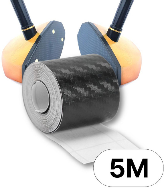 라운드픽 파크골프채 보호필름 카본소재 롤타입, 1개, 50회분