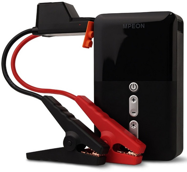 엠피온 듀얼 점프스타터 올인원 에어펌프 12V 블랙 EMP-I1000, 1개