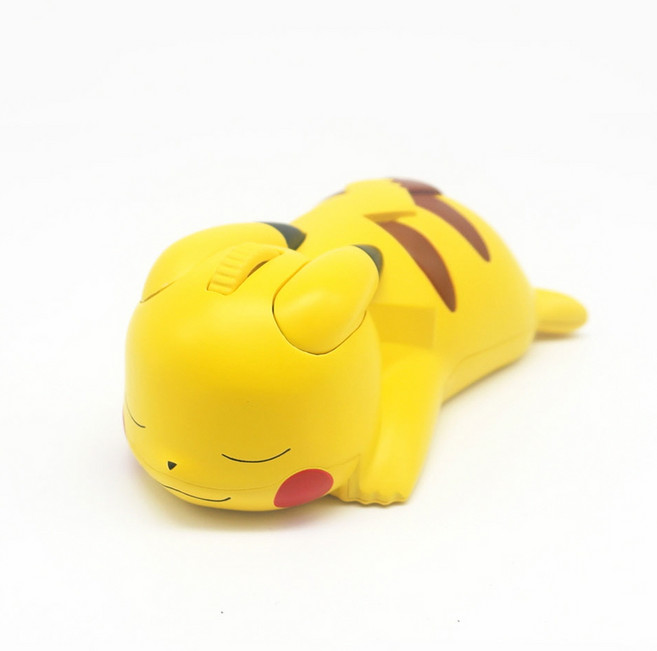 포켓몬 피카츄 무선 피규어 마우스 블루투스 노트북 맥북 아이패드 갤럭시탭 스마트폰, 피카츄 무선마우스