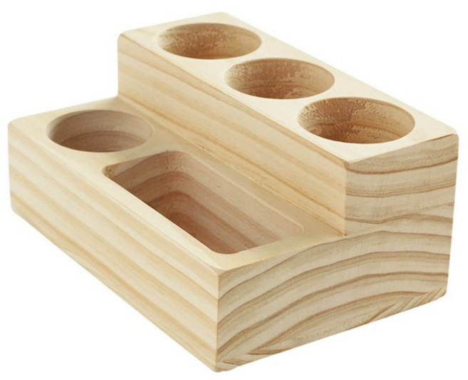 [아이스타] 원목 연필꽂이 A. B 타입, B type, 1개