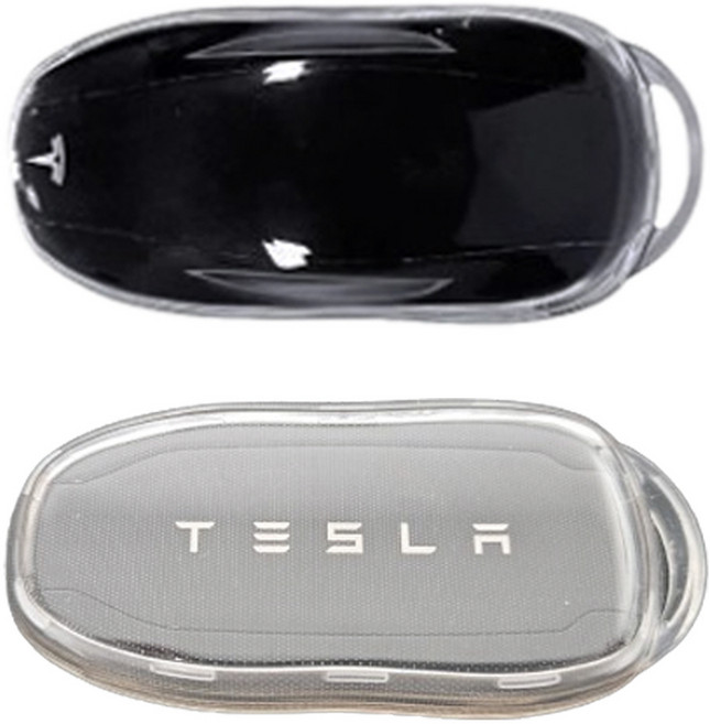 테슬라 키팝 투명 케이스 실리콘 풀커버 미끄럼 방지 모델3 모델Y 모델S 용품 악세사리