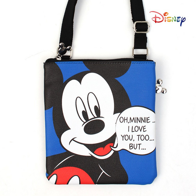 크로스백 미니마우스 다용도사각 핸드폰가방 여아 남아 보조가방