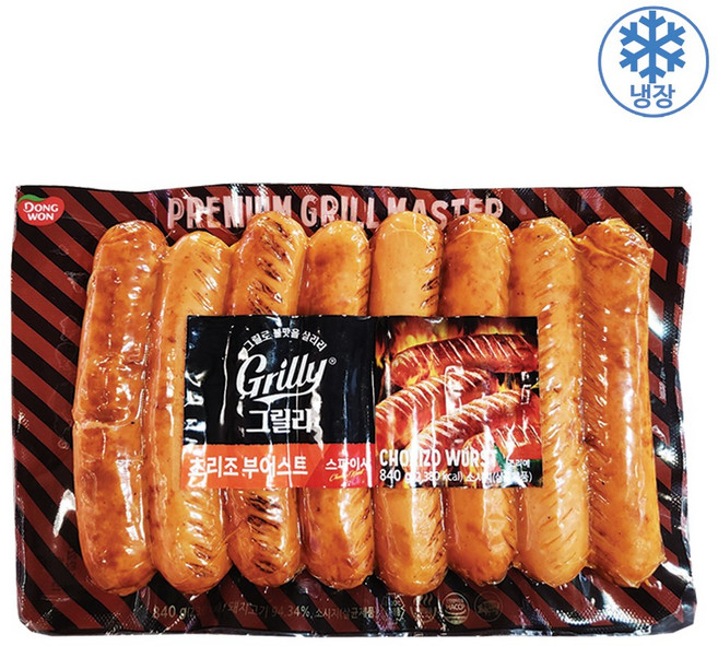 동원 그릴리 초리조 부어스트, 840g, 1개