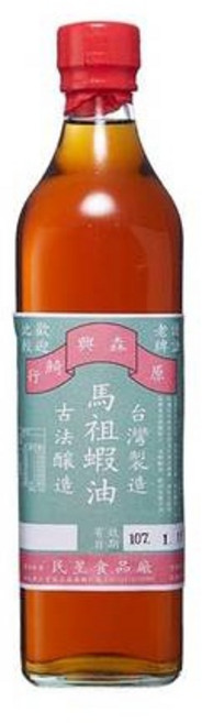 民星 馬祖蝦油 500ml 第三次發酵 瓶罐裝 南園食品店, 1個, 超商店取（瓶身破損外漏嚴重，不退貨退款）,是的，我了解並同意遵守規定（宅配不限制）