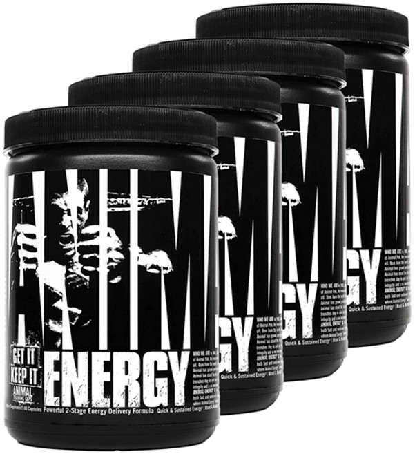 유니버셜뉴트리션 애니멀 에너지 캡슐, 60개입, 4개, 60정