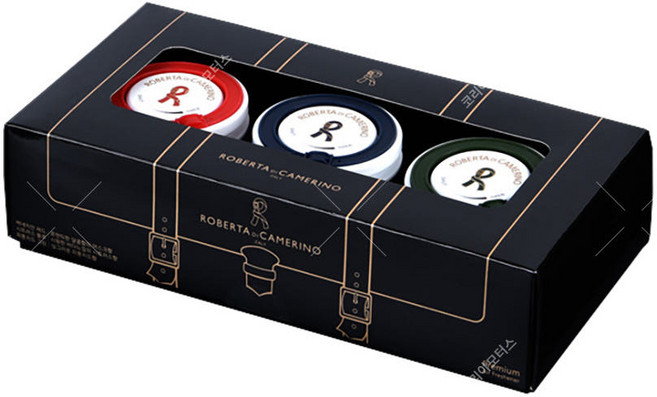 로베르타디까메리노 프리미엄골드차량용 방향제 60ml 3P, 1개, 골드3P