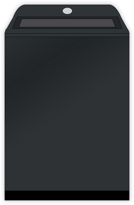 삼성전자 그랑데 통버블 세탁기 23kg 방문설치, WA23A8375KV, 블랙캐비어