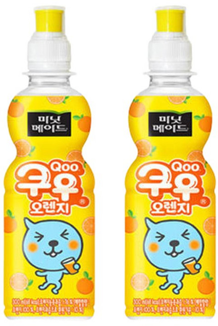 쿠우 오렌지 300ml 24병 빅스마일, 쿠우 오렌지 300ml 24병 152327