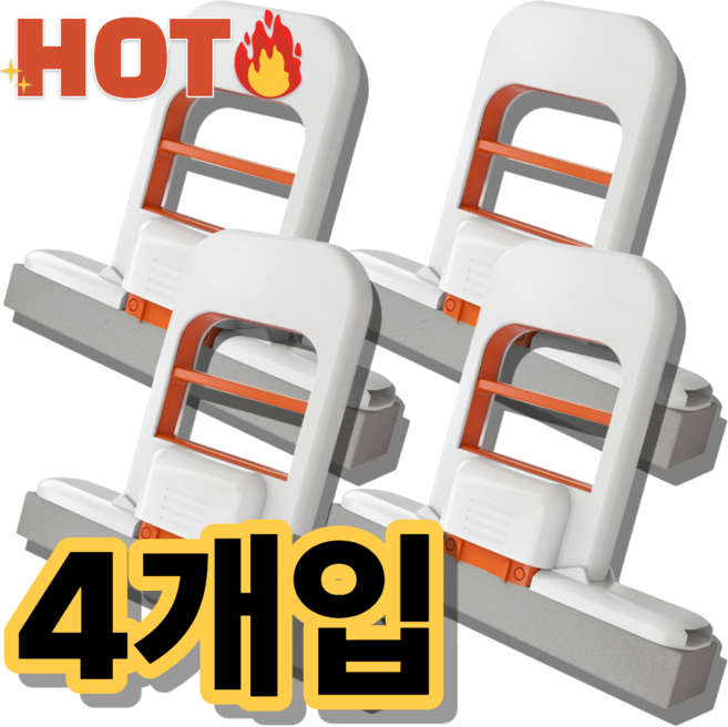 윌리밀리 다용도 물흡수 스펀지 스퀴지, 4개