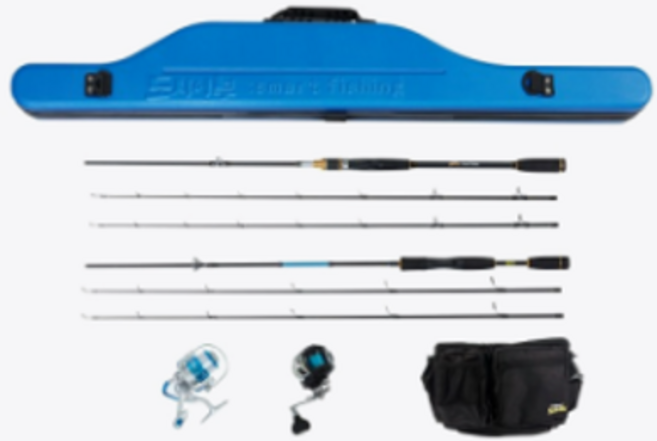 입분 에깅 루어 바다낚시 세트 [스마트피싱], 왼손