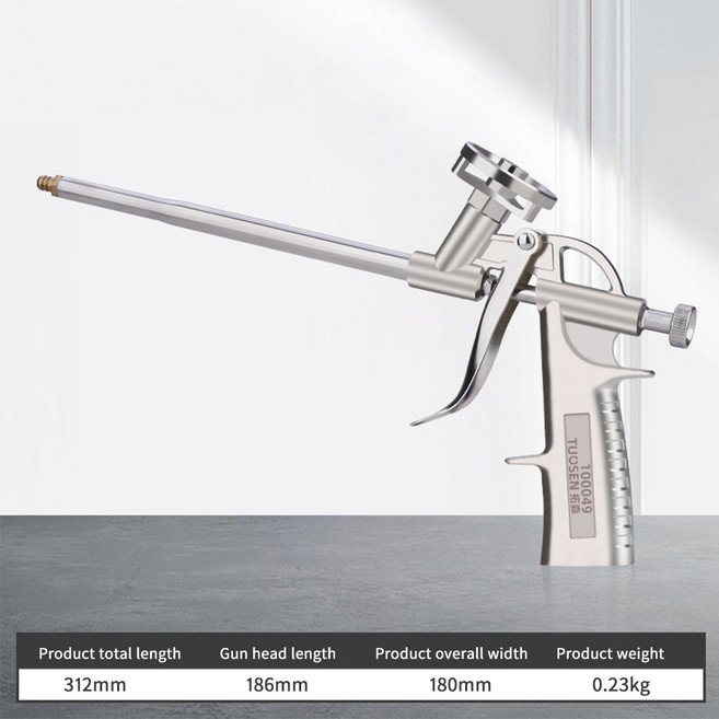 폼확장 스프레이 건 폴리우레탄 포밍 제트 글루 Specia 버블 도구 실란트 코킹 하우스 리노베이션, 1개, 색상: 1. 1 Pc