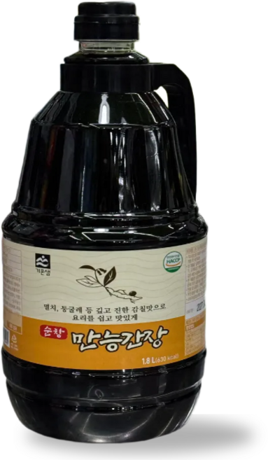 아주존 순창우리식품 업소용 요리용 만능간장, 2개, 1.8L