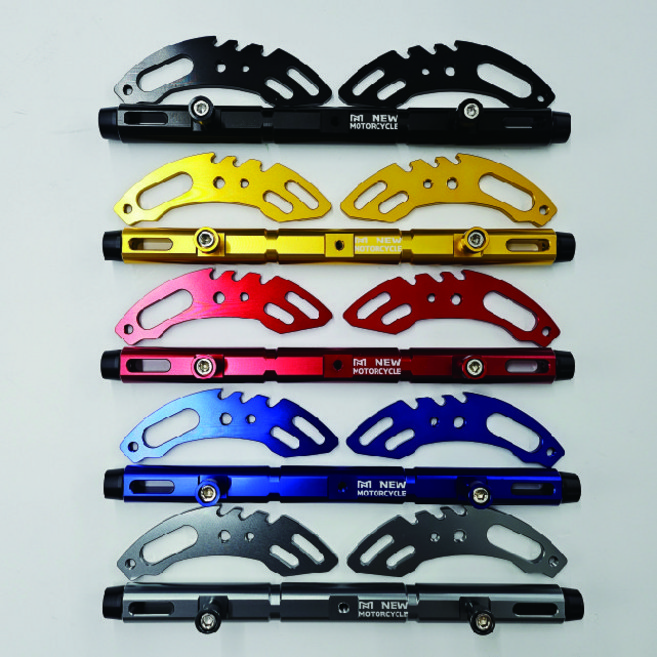 오토바이 범용 크로스바 멀티바 핸들 봉지걸이 FORZA XMAX PCX NMAX SYM, 1세트, 블루