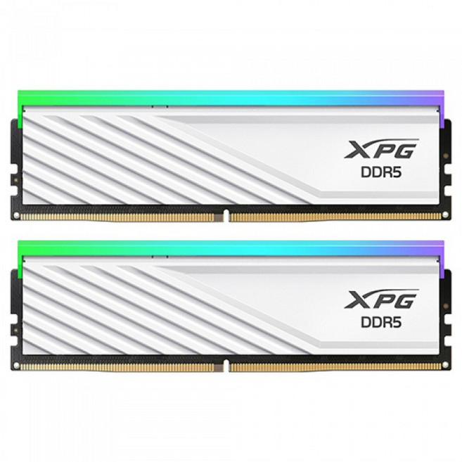 ADATA DDR5-6000 CL36 LANCER BLADE RGB 화이트 패키지 서린 (32GB(16Gx2)), 1개