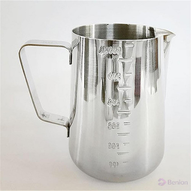 빈플러스 바리스타 라떼아트 스팀피쳐 600ml, 레인보우, 1개