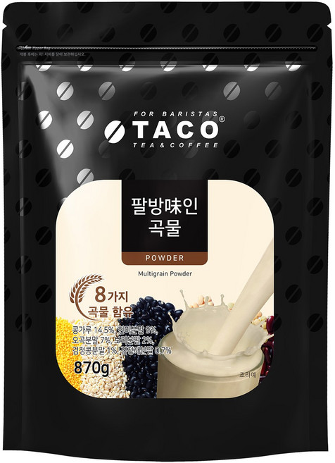타코 팔방미인 곡물 파우더 870g, 1개, 1개입