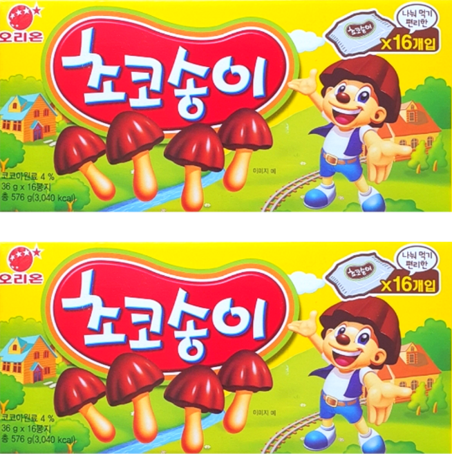 오리온 초코송이, 576g, 2개