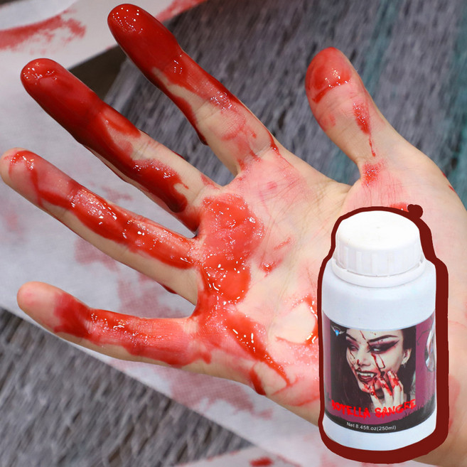 23 할로윈 가짜피 호러분장, 1개, 03_대용량 가짜피