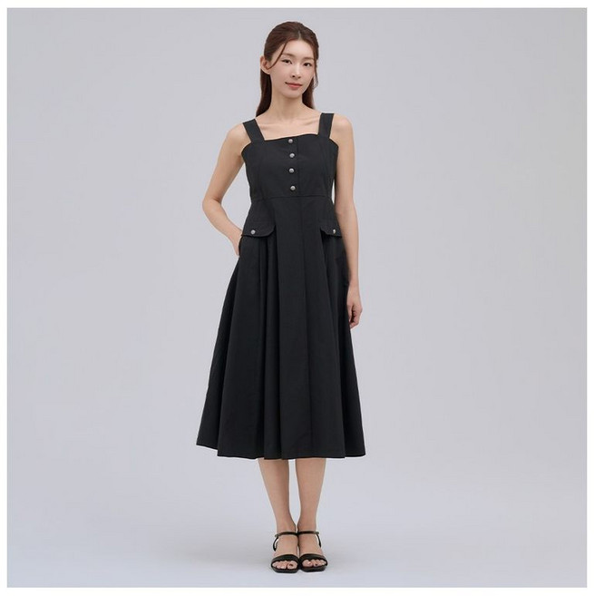 씨 슬리브리스 포켓 원피스 SKOAG0591