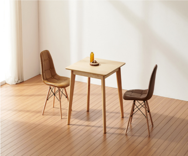 코코링하우스 가죽 엠보싱 식탁의자 카페 에펠 체어 1p, 그레이, 1개